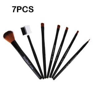 7/10/15pcs/kits Professional Nylon Brushes Set