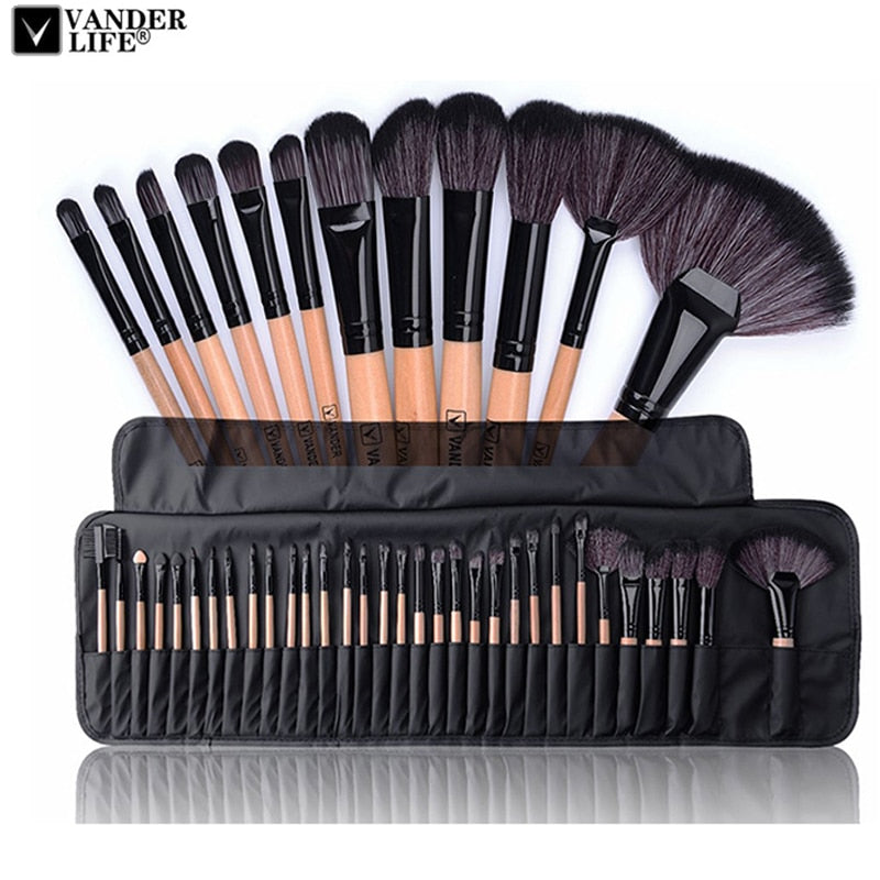 32pcs Professional Makeup Brushes Set