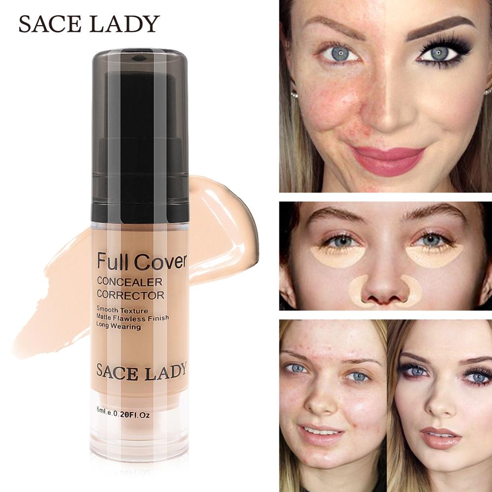 SACE LADY Full Cover 8 Colors Liquid Concealer