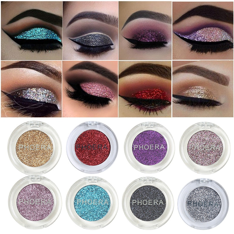 PHOERA Shimmer Eye Glitter eyeshadow