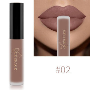 Lip Gloss 34 Colors Nude Matte Liquid Lipstick